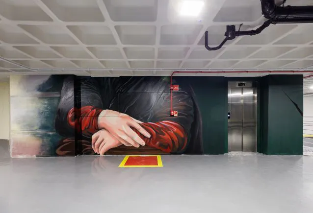 Gessele inova com arte nas garagens!